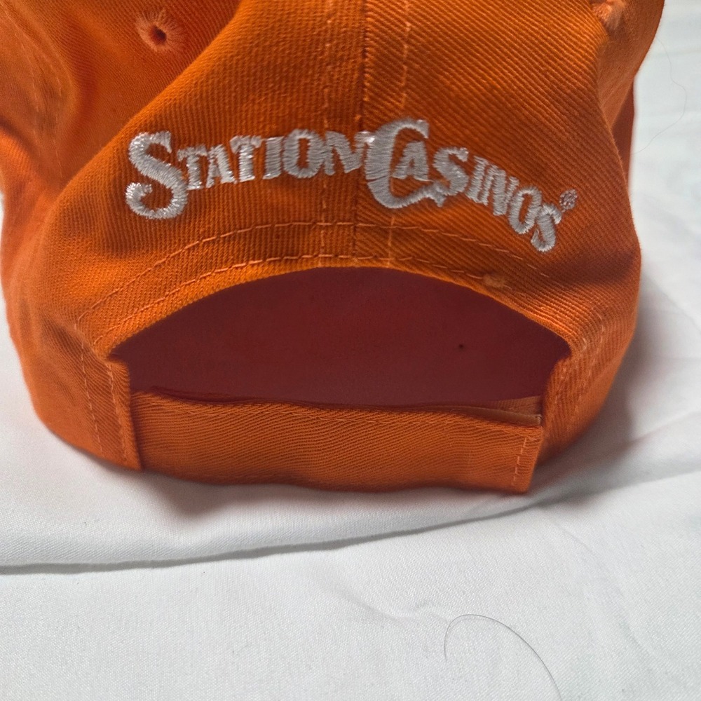 Las Vegas Aviators Baseball Cap Hat Orange White Navy Blue Station Casinos MiLB - Picture 7 of 7